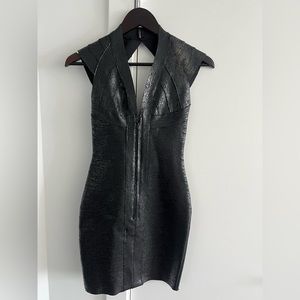 Shiny Black Bandage Dress *Limited Edition Colour*